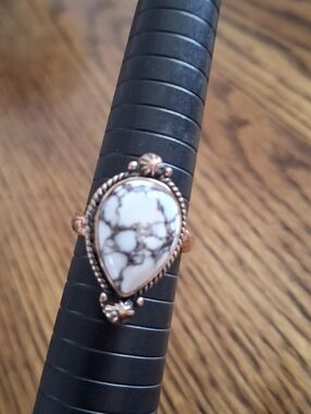 Ring Wild Horse Copper Framing And Adjustable Band 8-9-10